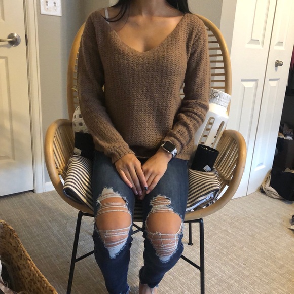 Knitted brow sweater - Picture 3 of 4